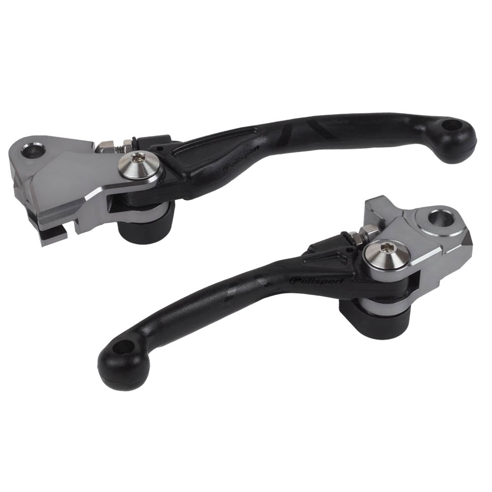 PIVOT LEVERS KAWASAKI KX250F 21-23, KX450F 19-23, KX250XC/450XC 21-23 BLACK (R)