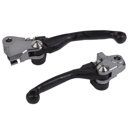 PIVOT LEVERS YAMAHA YZ125-250 15-23, YZ250F-450F 09-23, YZ250FX 20-23, YZ450FX 19-23  BLACK