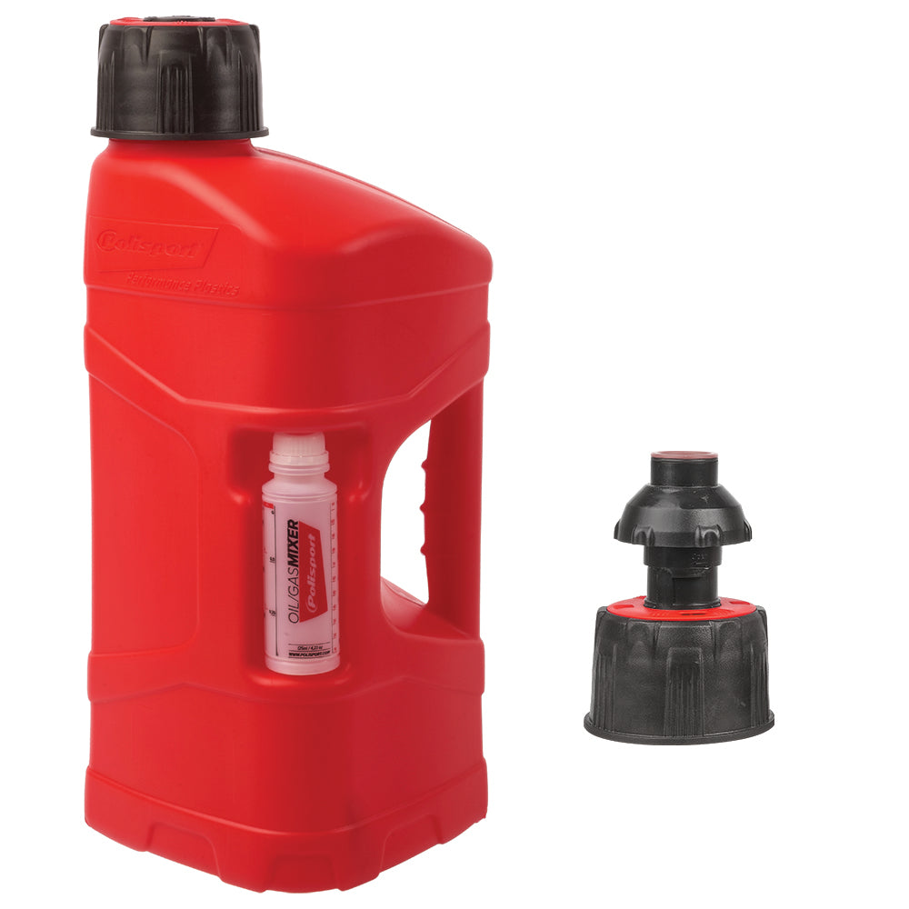 PRO-OCTANE FUEL CAN + QUICK FILL CAP 10L (100ML OIL MIXER)