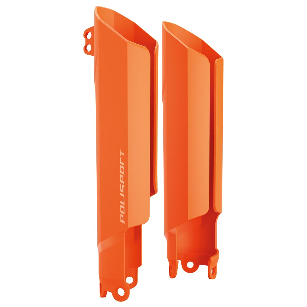 FULL WRAP FORK GUARD KTM/GAS SX 08-14, EXC 08-15, EC250-350 06-17 ORANGE