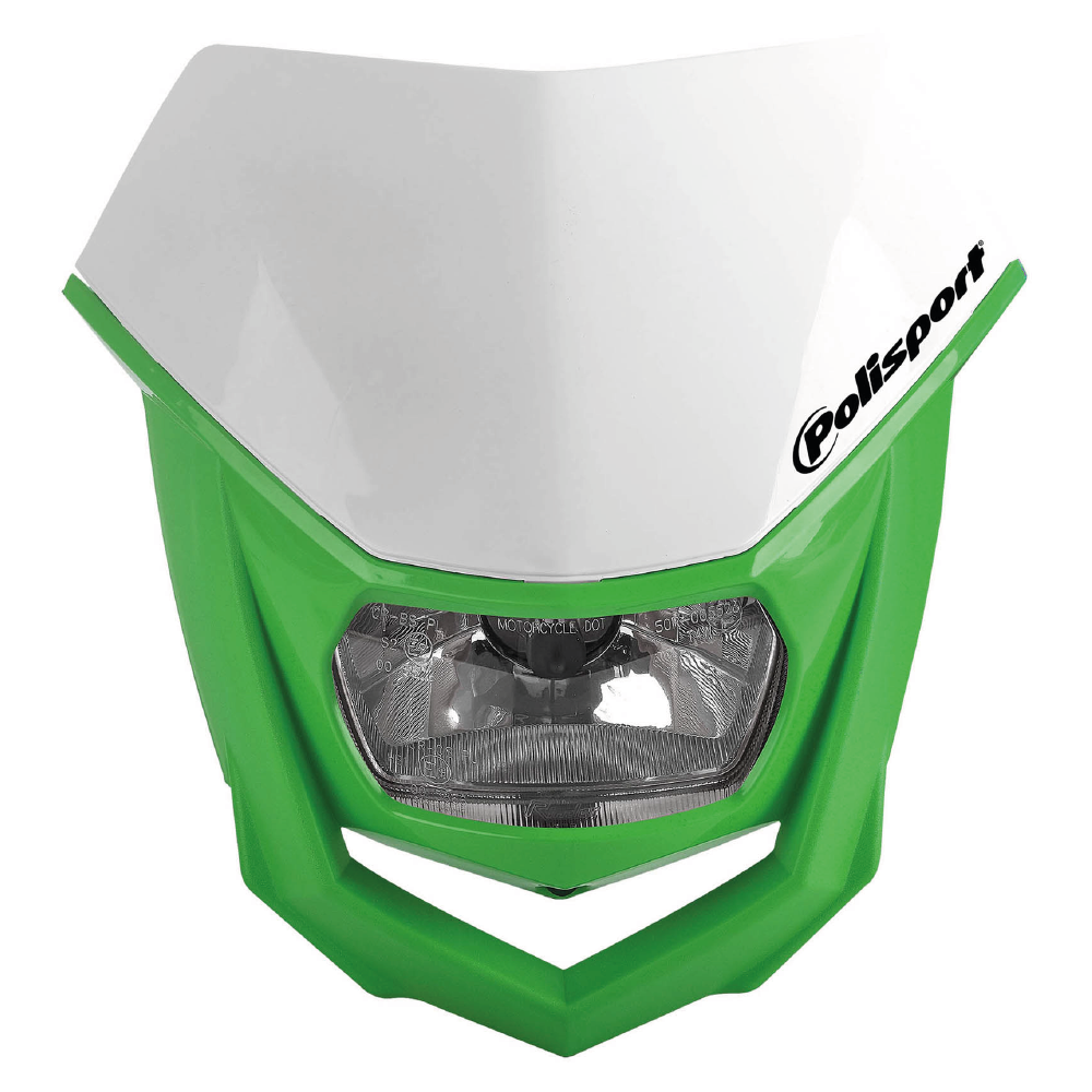 HEADLIGHT HALO WHITE/GREEN