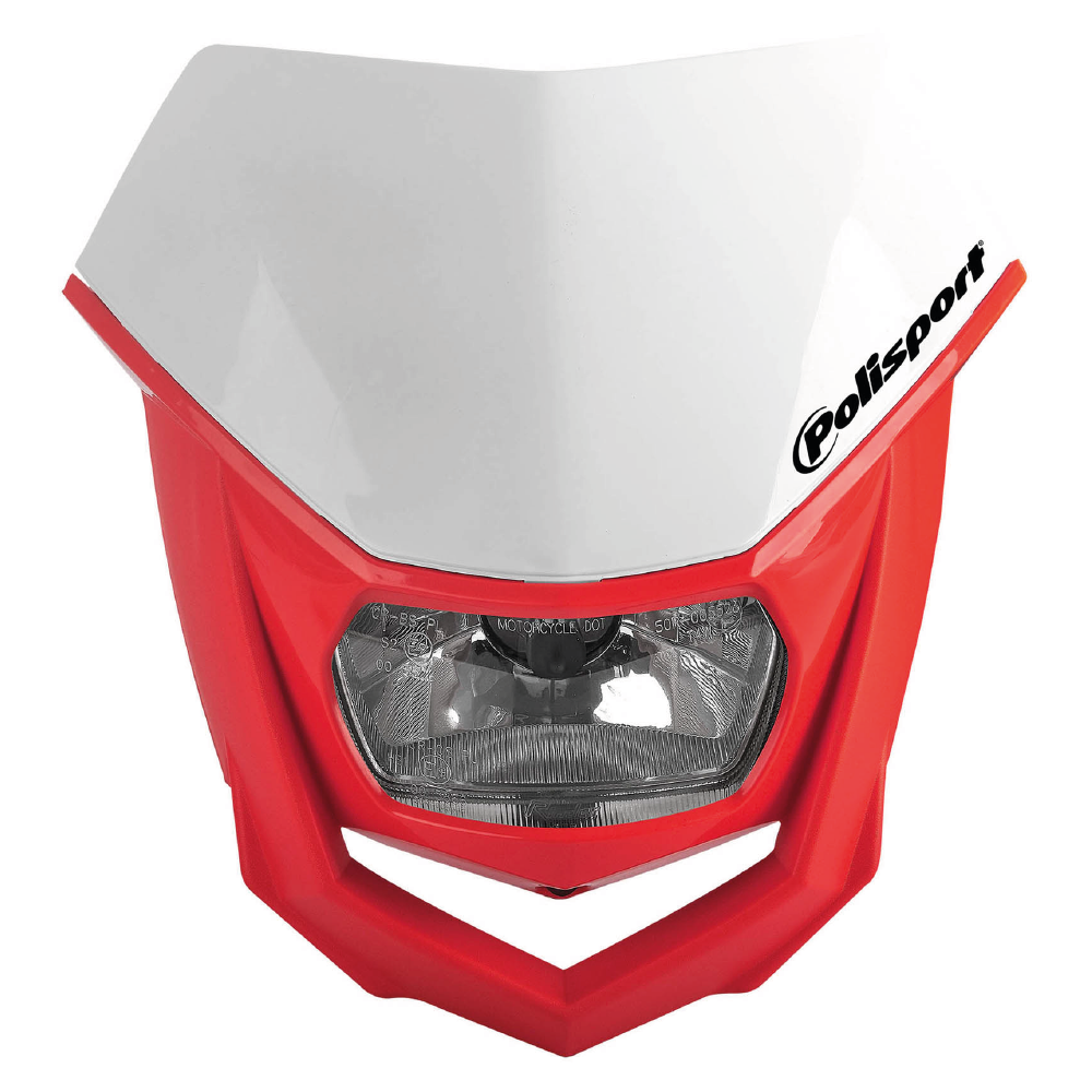 HEADLIGHT HALO WHITE/RED