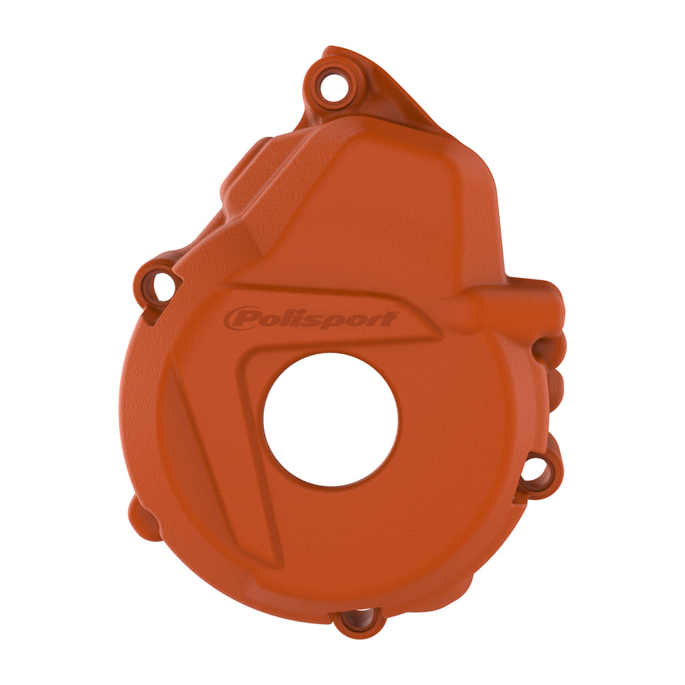 IGNITION COVER PROTECTOR KTM/HQV/GAS EXC-F250-350 17-23, FE250-350 17-23, EC250F/350F 21-23 ORANGE