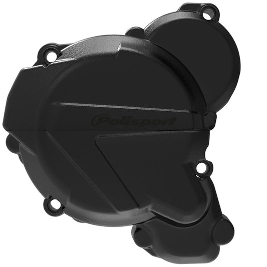 IGNITION COVER PROTECTOR KTM/HQV/GAS EXC-TPI/TE 250I-300I 17-23,  EC/EX250-300 21-23  BLACK