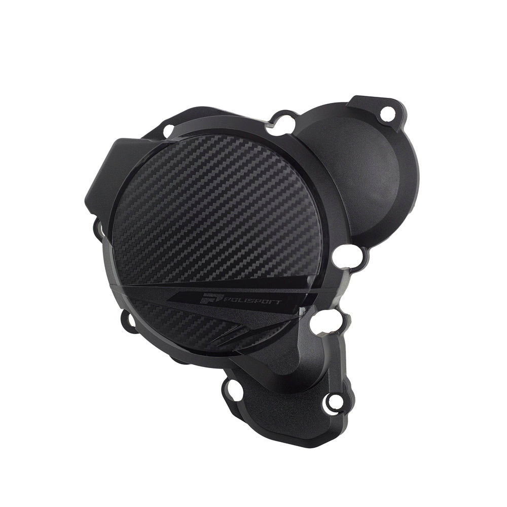 IGNITION COVER PROTECTOR KTM/HQV/GAS EXC-TPI/TE/EC 250I-300I 2024 BLACK