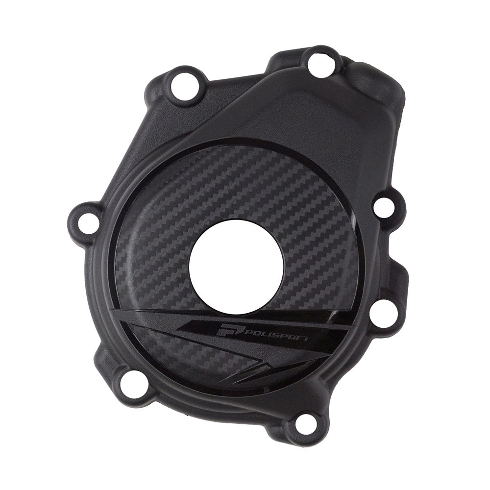 IGNITION COVER PROTECTOR KTM/HQV/GAS SX-F/FC450 23-24,  MC/EX450F 2024 BLACK