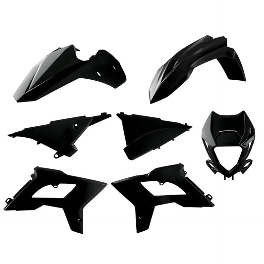 BOX KIT BETA 250-520RR 2T+4T 13-17 RESTYLING KIT (2022 SHAPE) BLACK