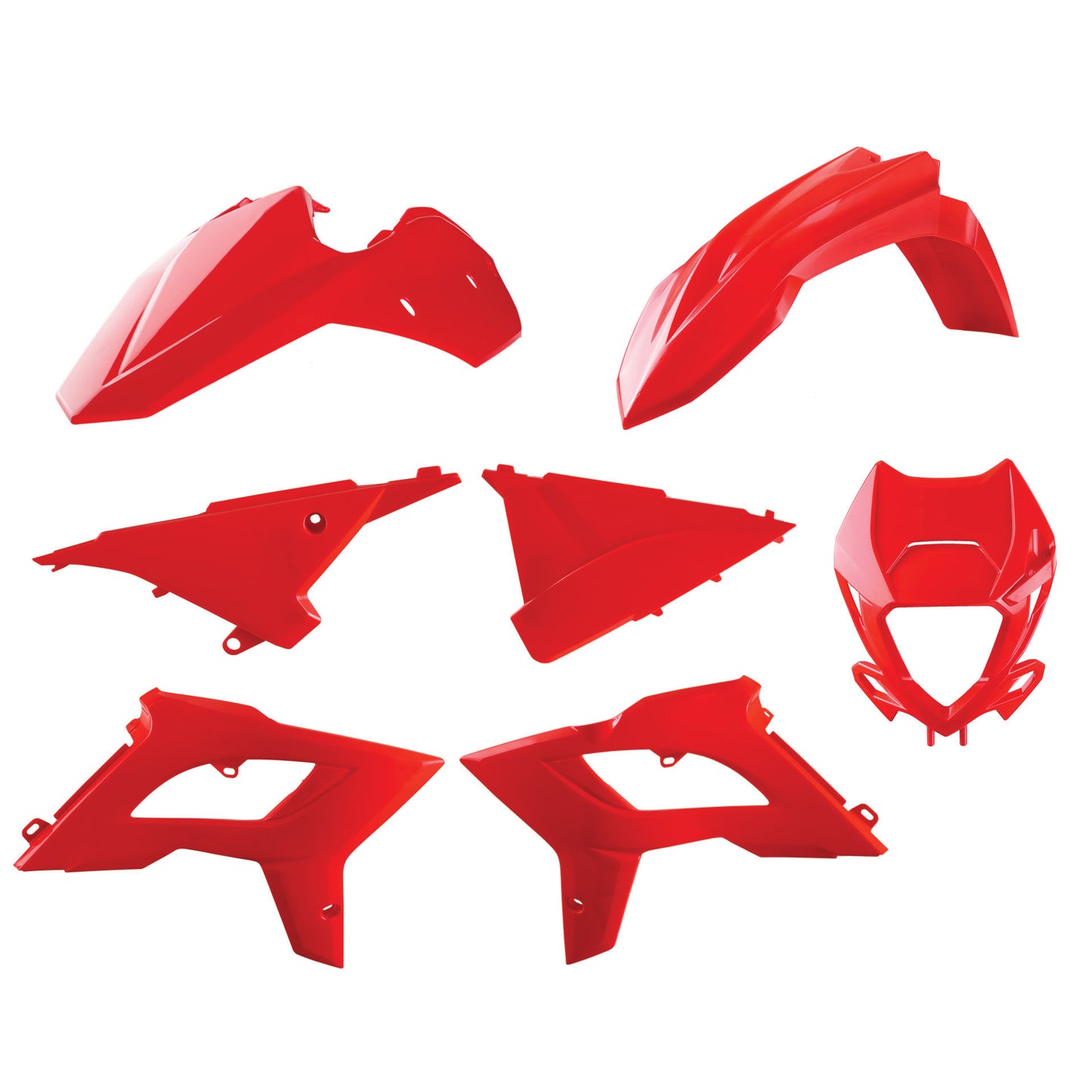 BOX KIT BETA 250-520RR 2T+4T 13-17 RESTYLING KIT (2022 SHAPE) RED