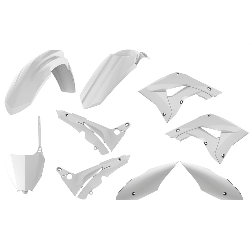 BOX KIT HONDA RESTYLE CR125-250 02-07 (RESTYLE TO CRF450R 17-20) WHITE