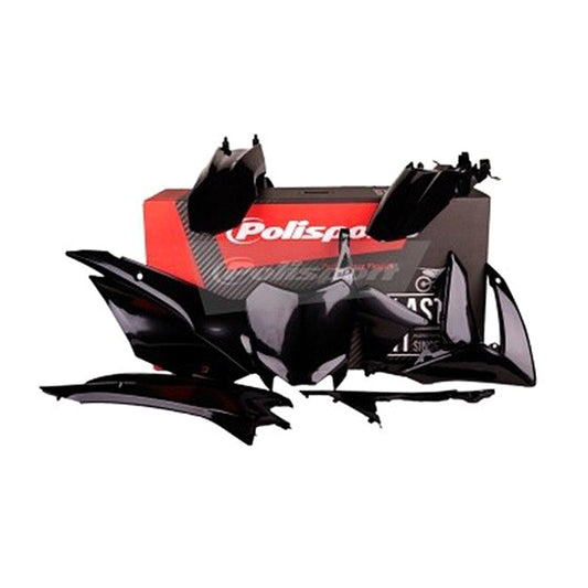 BOX KIT HONDA CRF110 13-18 BLACK