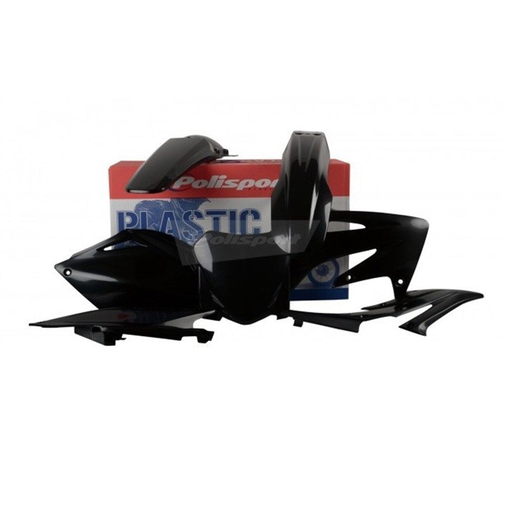 BOX KIT HONDA CRF250R 08 BLACK