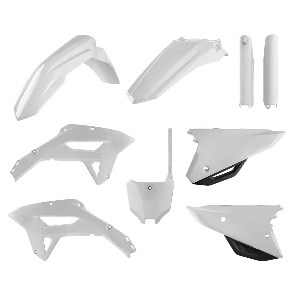 BOX KIT HONDA CRF250RX 22-23,  CRF450RX 21-23 (INC FORK GUARDS)  WHITE