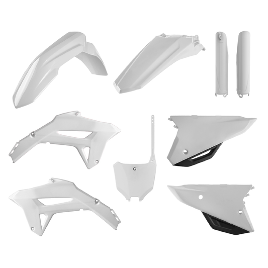 BOX KIT HONDA CRF250R 22-23, CRF450R 21-23 (INC FORK GUARDS)  WHITE