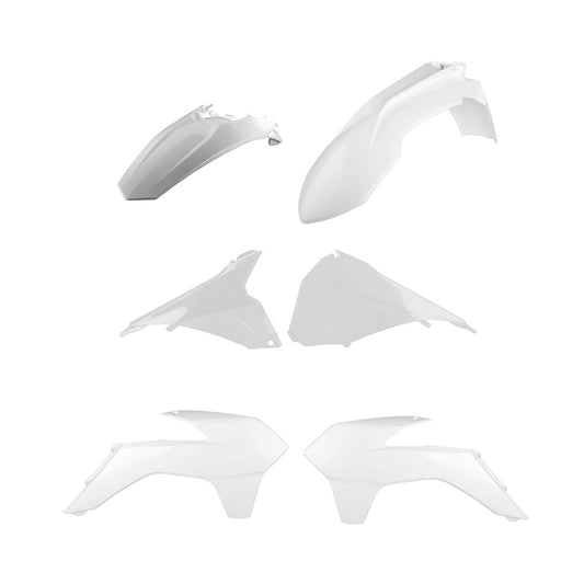 BOX KIT ENDURO STANDARD KTM EXC/EXC-F 14-16 WHITE (GLOSSY)