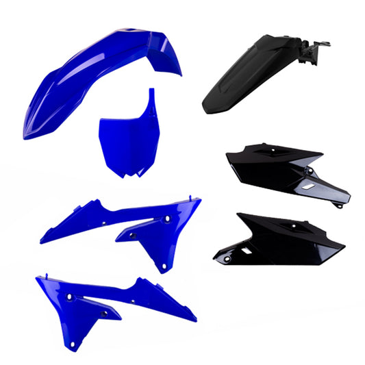 BOX KIT YAMAHA YZ250F 14-18, YZ450F 14-17 BLUE/BLACK