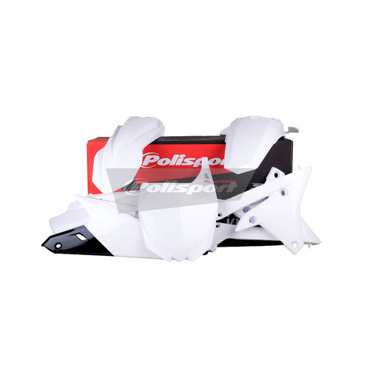 BOX KIT YAMAHA YZ250F 14-18, YZ450F 14-17 WHITE