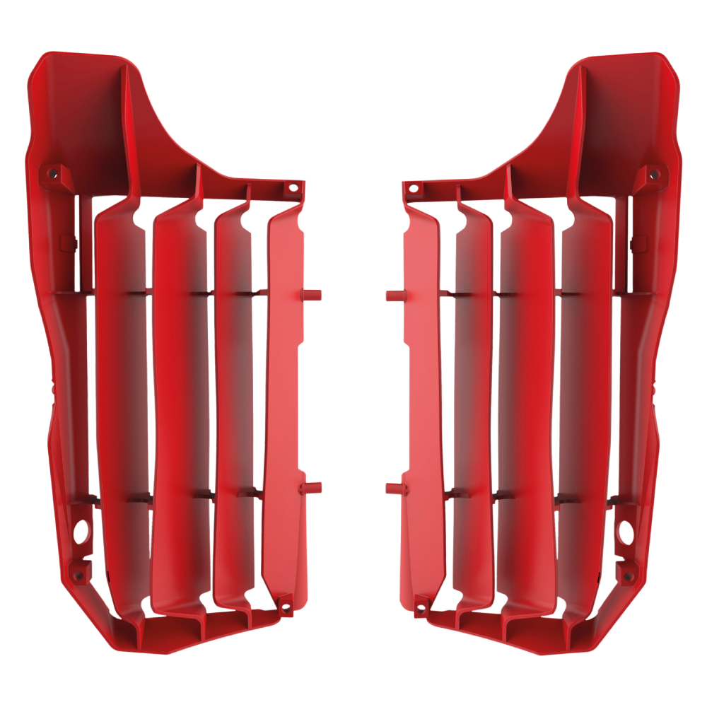 RAD LOUVRES HONDA CRF250R/RX 20-21 RED