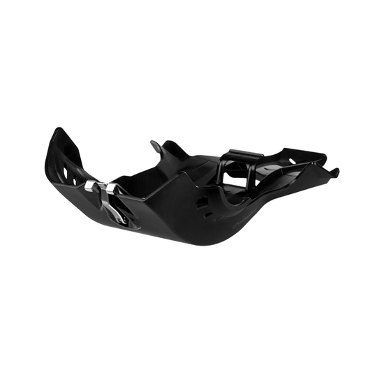 SKID PLATE INC LINKAGE PROTECTION SHERCO SE-F 250-300 12-23 BLACK