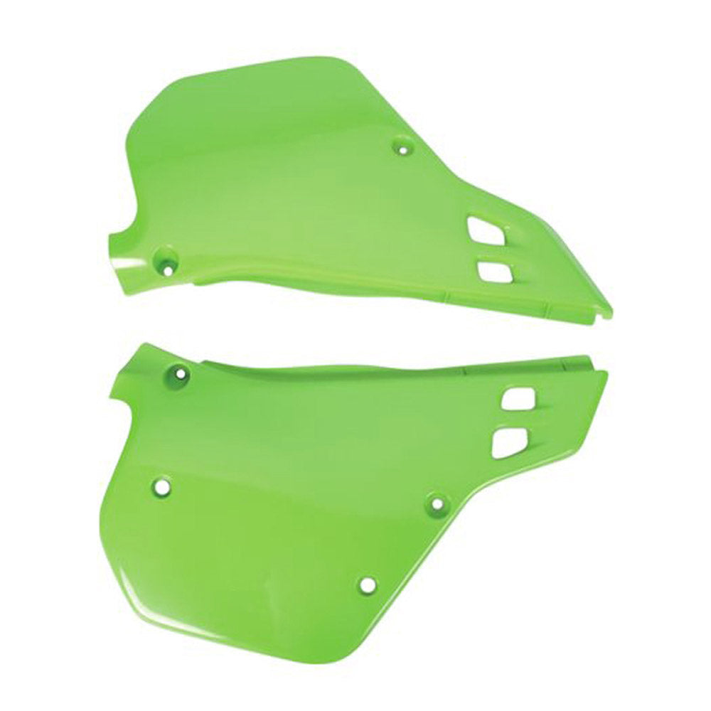 SIDE PANEL KAWASAKI KX125-250 90-91 GREEN