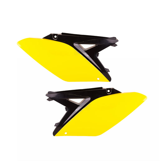 SIDE PANEL SUZUKI RM-Z250 10-18 BLACK/YELLOW 01 (OEM 14-16)