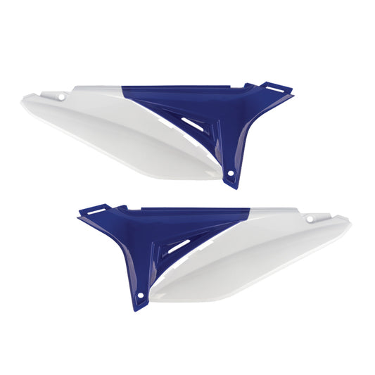 SIDE PANEL+AIRBOX COVERS SHERCO SE-R/SE-F 12-16 (OEM) BLUE/WHITE