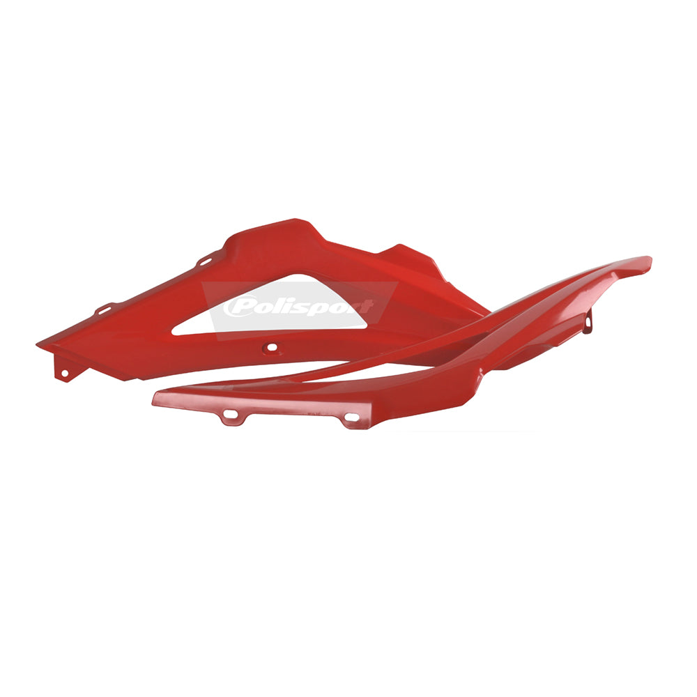 TANK COVER/RAD SCOOP HUSQVARNA CR125 08-09, TC250-510 08-09, END ALL 08-09 RED