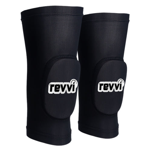 Revvi Bikes Kids Elbow & Knee Pads  GO-SHOCK Padding - Sizes XS - Youth Medium